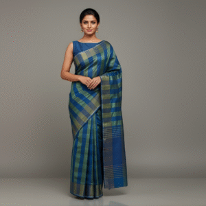 Chiralapattu Cotton – Blue & Green