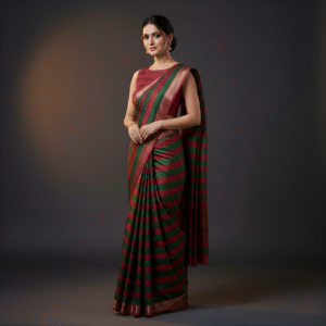 Chiralapattu Cotton – Green & Red